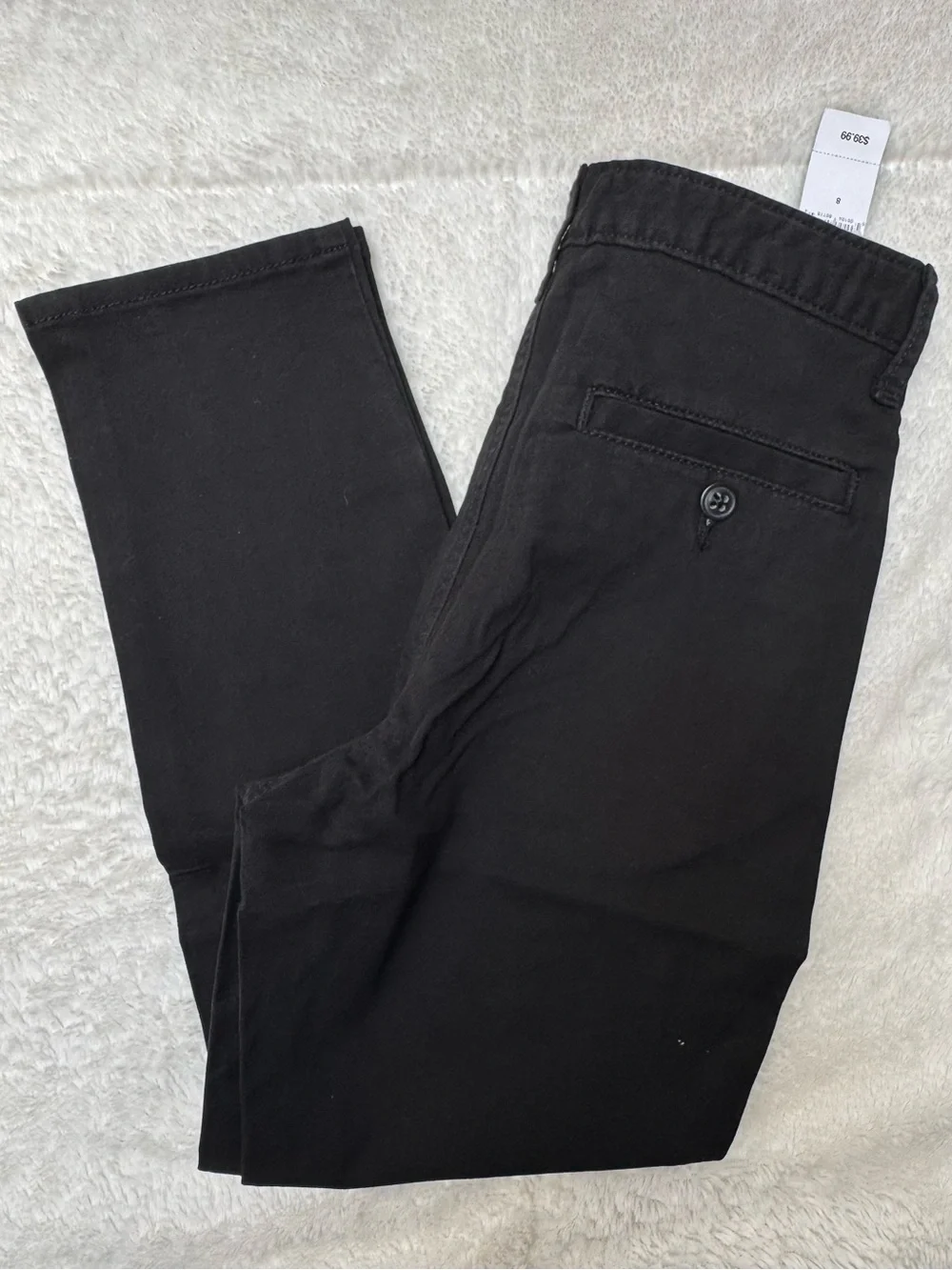 NWT - Boys GAP Black Pants - Size 8